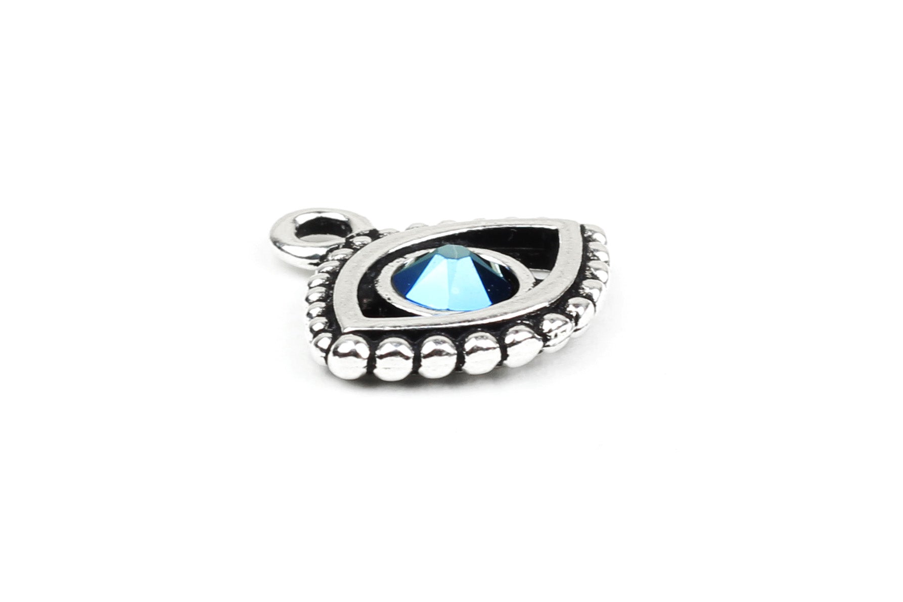 Swarovski evil eye charm sale
