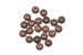 Antique Copper Flower Spacer Beads for beading and jewellery making