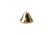 Gold-plated Bell Flower Cone End for Beading