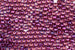 Gold Lustered Wild Berry (Iridescent Wine) Seed Beads for Jewellery Making – SIZE 8 / 10g