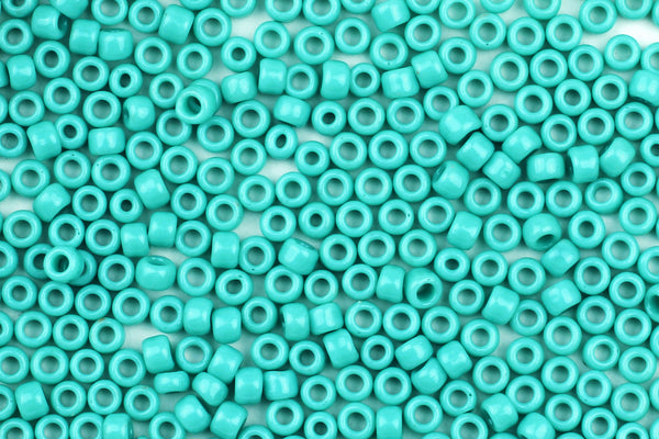 Opaque Turquoise Seed Beads for Jewellery Making – SIZE 8 / 10g