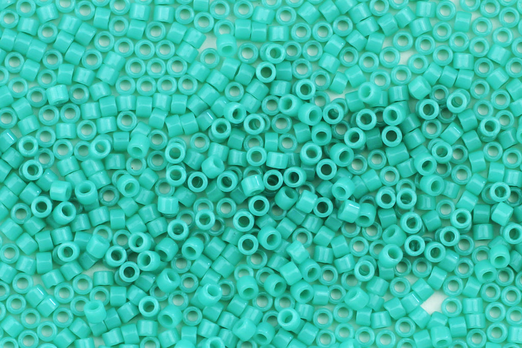 Opaque Turquoise Green Seed Beads for Beading and Jewellery Making – SIZE 11 / 5g