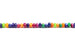 Multicolour Dyed Shell Bead Strand – 5-10mm x 2-5mm w/ 1mm Hole (Approx. 117 Beads)