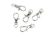 Small Silver Keyring Swivel Clasp – 23mm x 9mm