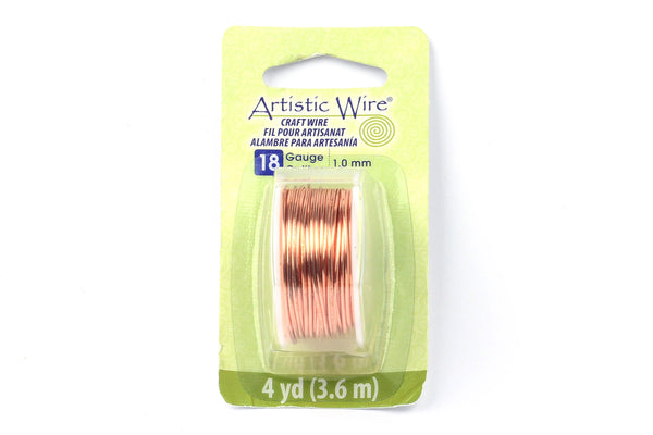 Kerrie Berrie Artistic Craft Wire for Jewellery Making in Bare Copper 18GA 20GA 22GA and 26GA gauges