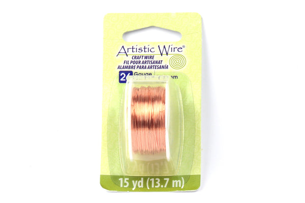 Kerrie Berrie Artistic Craft Wire for Jewellery Making in Bare Copper 18GA 20GA 22GA and 26GA gauges