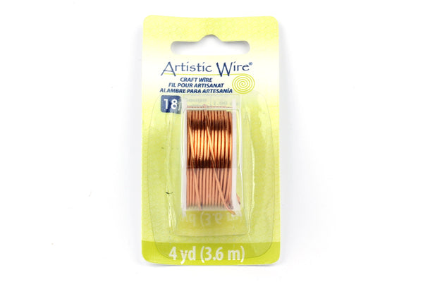 Kerrie Berrie Artistic Craft Wire for Jewellery Making in Natural Copper-look finish. Gauges available 18GA, 20GA, 22GA, and 26GA