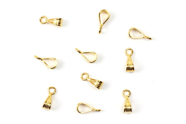 Kerrie Berrie UK Necklace Bails for Jewellery Making in Gold