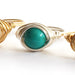 Kerrie Berrie Turquoise Silver Handmade Birthstone Ring