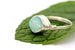Birthstone Wire-wrapped Ring – CHOICE OF COLOURS