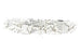 Kerrie Berrie UK Bugle Seed Beads for Jewellery Making in Metallic Silver Foil