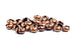 Kerrie Berrie Copper 5mm Crimp Covers for Jewellery Making