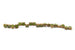 Kerrie Berrie Czech Glass Double Drilled Square 6mm Beads Strand