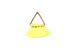 Kerrie Berrie Fringe Tassel Pendant Charm for Jewellery Making in Yellow