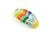 Kerrie Berrie Handmade Czech Glass Lamp Work Rainbow Stripe Bead