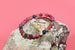 Kerrie Berrie Colourful Elasticated Genuine Real Agate Bracelet in Multicolour