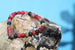 Kerrie Berrie Colourful Elasticated Genuine Real Agate Bracelet in Multicolour