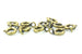 Kerrie Berrie Jewellery Making Antique Brass 9mm Bolt Ring Jewellery Clasps