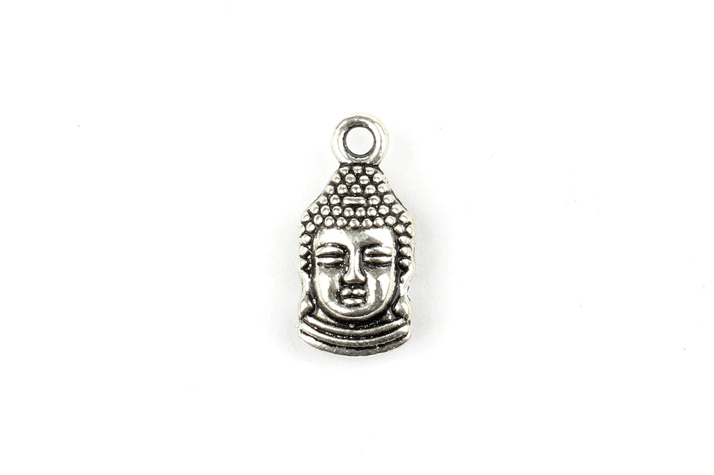 Kerrie Berrie Charms for Jewellery Making Silver Spiritual Buddha Charm