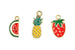 Kerrie Berrie Charms for Jewellery Making Fruit Charms