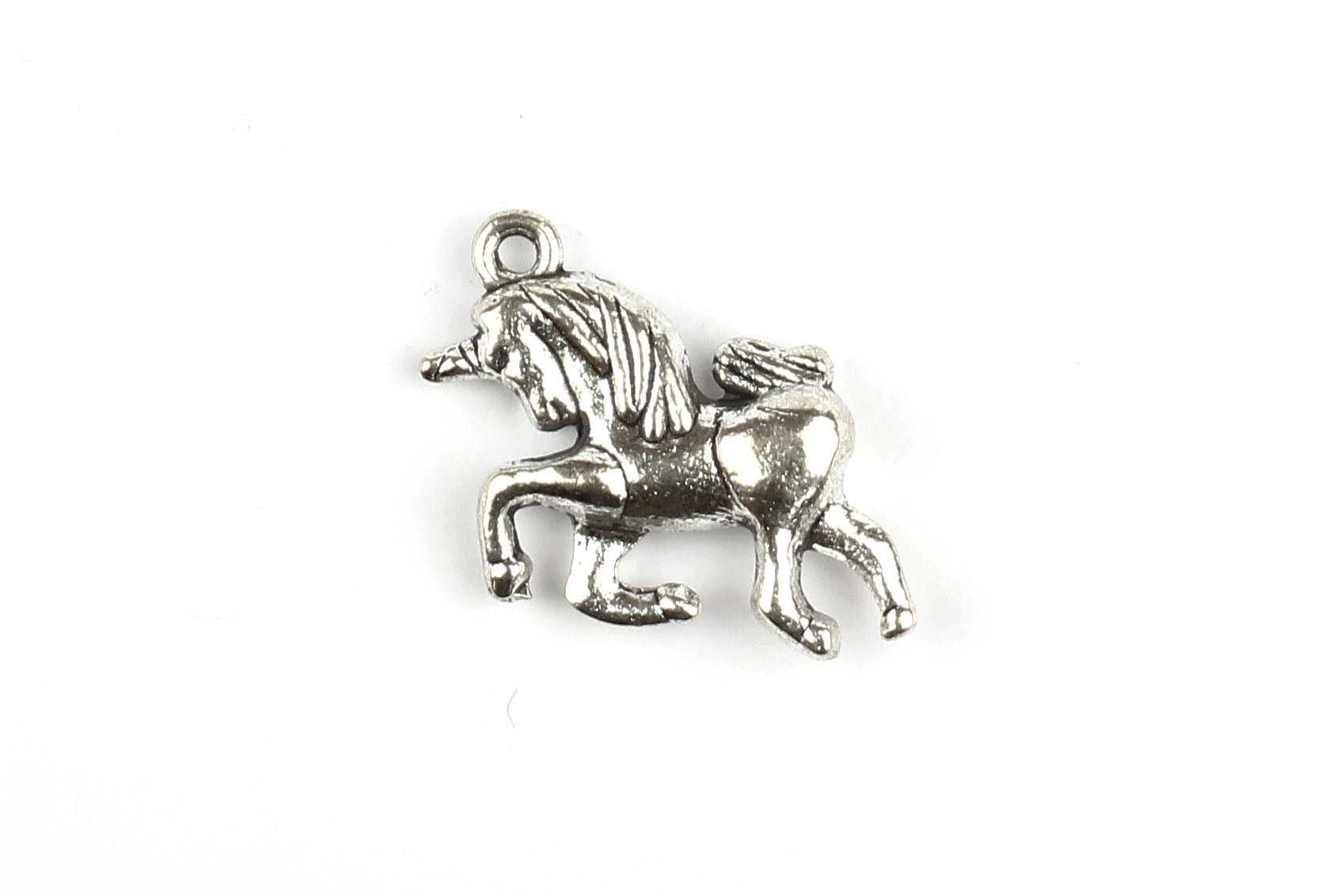 Silver Magical Unicorn Charm KerrieBerrie Beads Jewellery