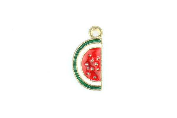 Kerrie Berrie Charms for Jewellery Making Tropical Watermelon Charm
