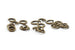 Kerrie Berrie 6mm Brass Open Jump Rings for Jewellery Making