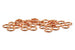 Kerrie Berrie 7mm Rose Gold Open Jump Rings for Jewellery Making