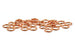 Kerrie Berrie 7mm Rose Gold Open Jump Rings for Jewellery Making