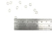 Kerrie Berrie 4mm x 3mm Silver Oval Open Jump Rings for Jewellery Making 