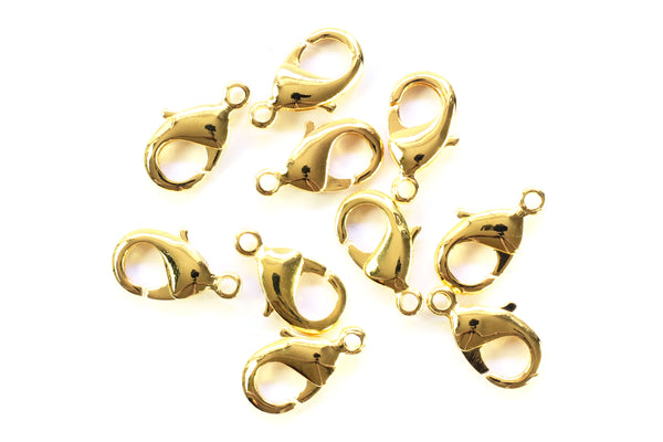 Kerrie Berrie Jewellery Making Gold 15mm Lobster Clasp Jewellery Clasps
