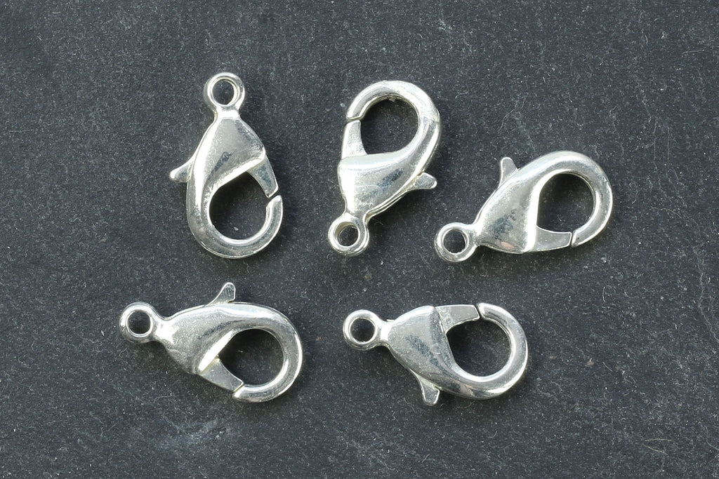 Kerrie Berrie Jewellery Making Silver 15mm Lobster Clasp Jewellery Clasps
