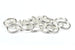 Kerrie Berrie Silver 10mm Split Rings for Jewellery Making