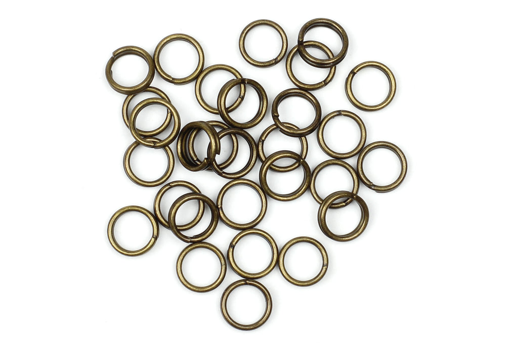 Kerrie Berrie Brass 5mm Split Rings for Jewellery Making