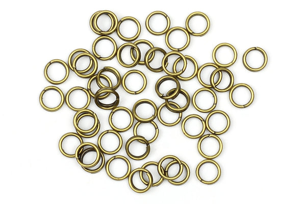 Kerrie Berrie Brass 5mm Split Rings for Jewellery Making