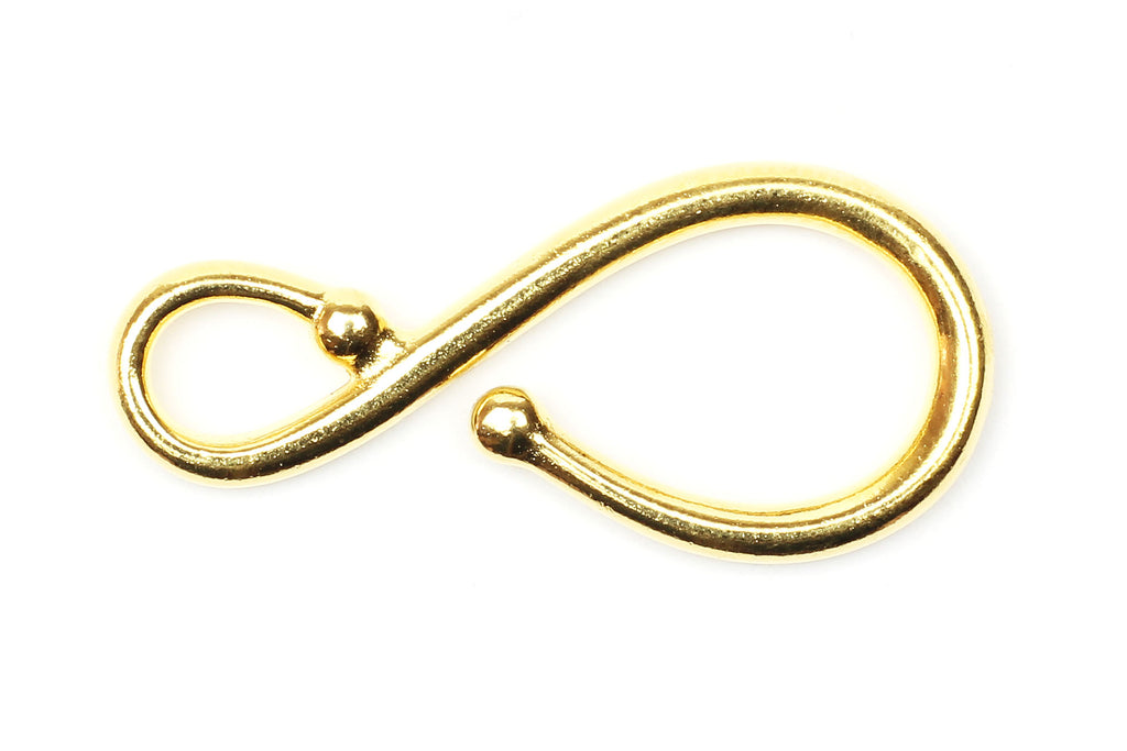 Kerrie Berrie Large Gold S Clasp for Jewellery Making Toggle Necklace 