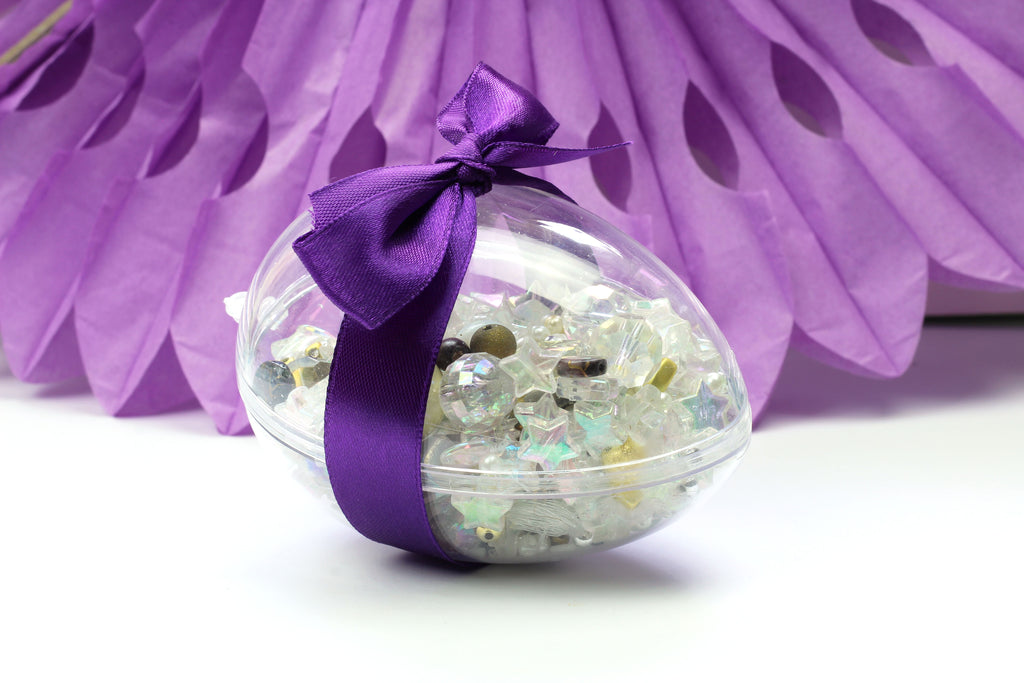 Alternative Easter Present Easter Egg filled with Beads Easter Jewellery Making Kit
