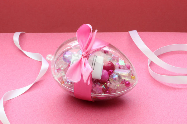 Kerrie Berrie Alternative Easter Egg Bead Mix Jewellery Making Kit Pink