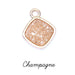 Kerrie Berrie UK Druzy Charms for Jewellery Making Drusy Bead Charm Pendants for Making Jewellery at Home