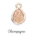 Kerrie Berrie UK Druzy Charms for Jewellery Making Drusy Bead Charm Pendants for Making Jewellery at Home