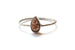 Kerrie Berrie UK Handmade Drusy Jewellery Silver Druzy Stacking Ring