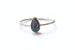 Kerrie Berrie UK Handmade Drusy Jewellery Silver Druzy Stacking Ring