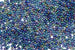 Kerrie Berrie UK Miyuki Seed Beads for Jewellery Making Size 15 Seed Beads in Iridescent Blue and Purple