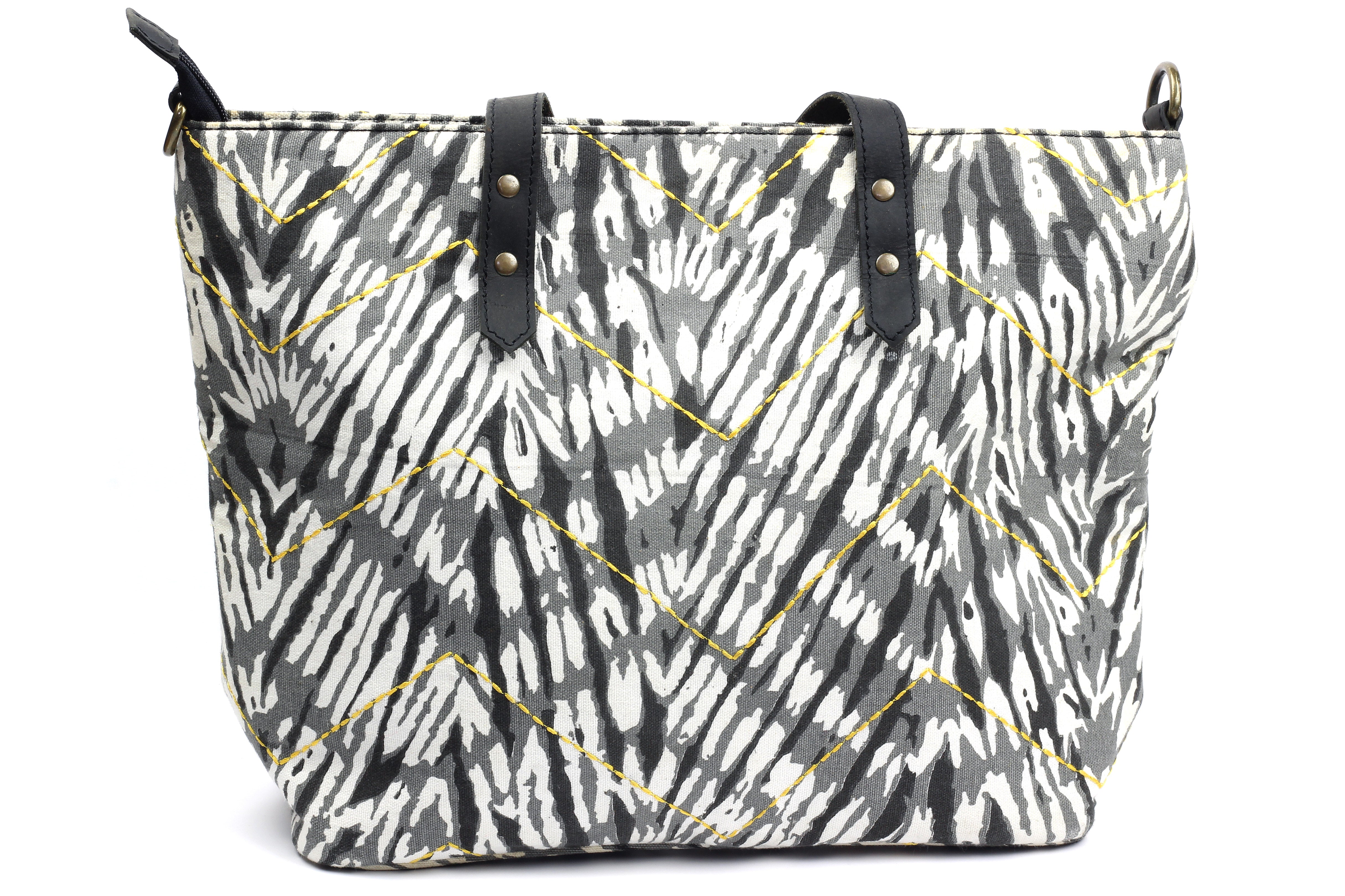 Tote bag with detachable strap on sale