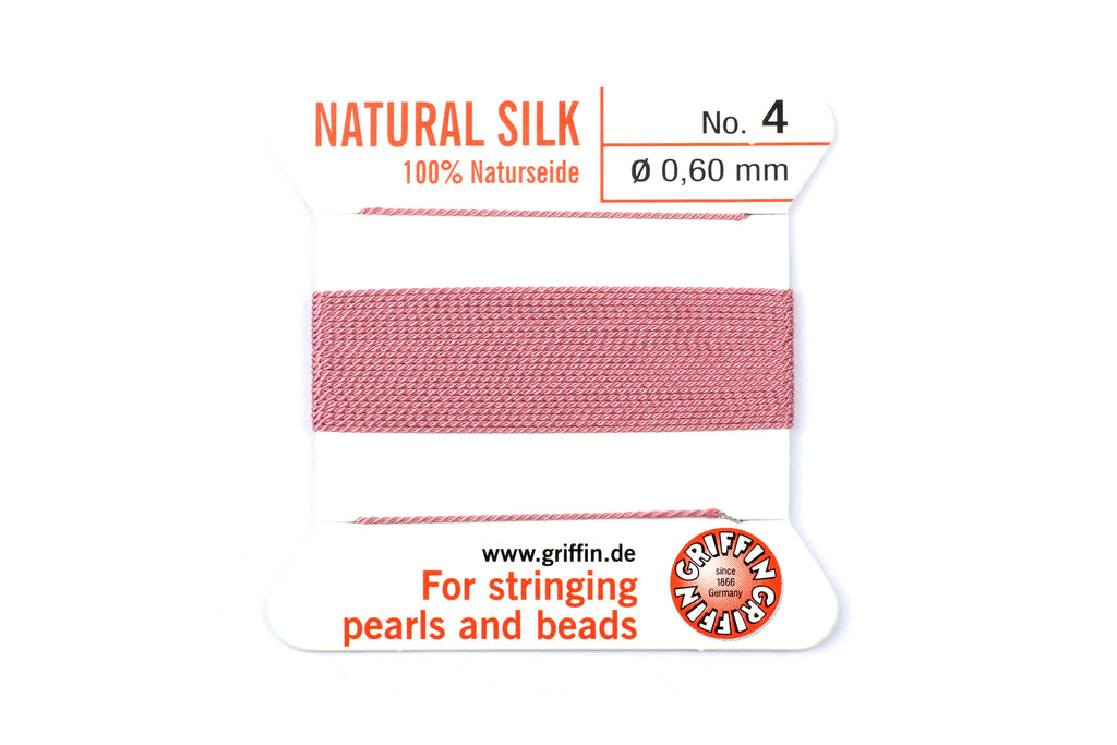 100% Real Silk for Stringing Pearls, Beading and Jewellery Making