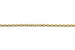 Vacuum Plated Tarnish Resistant Gold Chain by Tierracast.