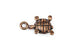 Tierracast Copper Tortoise Turtle Charm for Jewellery Making