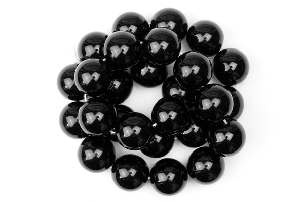 Kerrie Berrie UK Acrylic Beads for Beading and Jewellery Making in black