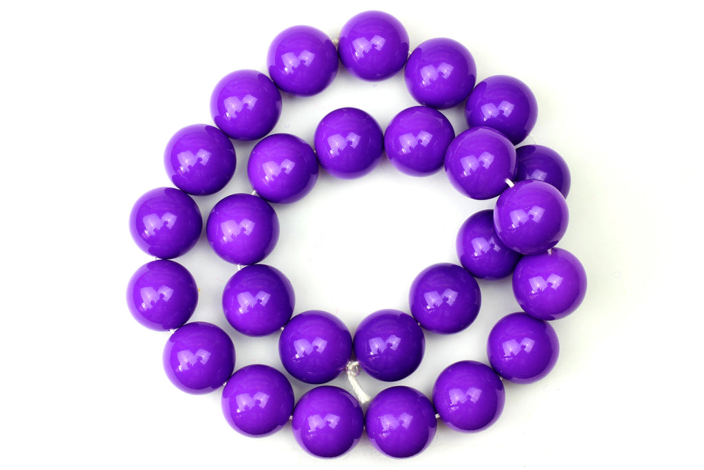 Kerrie Berrie UK Glass Beads for Beading and Jewellery Making in Purple