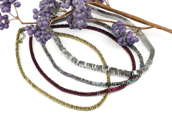 Hematite Necklaces – CHOICE OF COLOUR